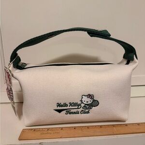 Limited Edition Miniso Hello Kitty Tennis Club Bag Pouch with top handle